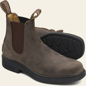 BLUNDSTONE #1306 WOMEN'S DRESS CHELSEA BOOTS - RUSTIC BROWN